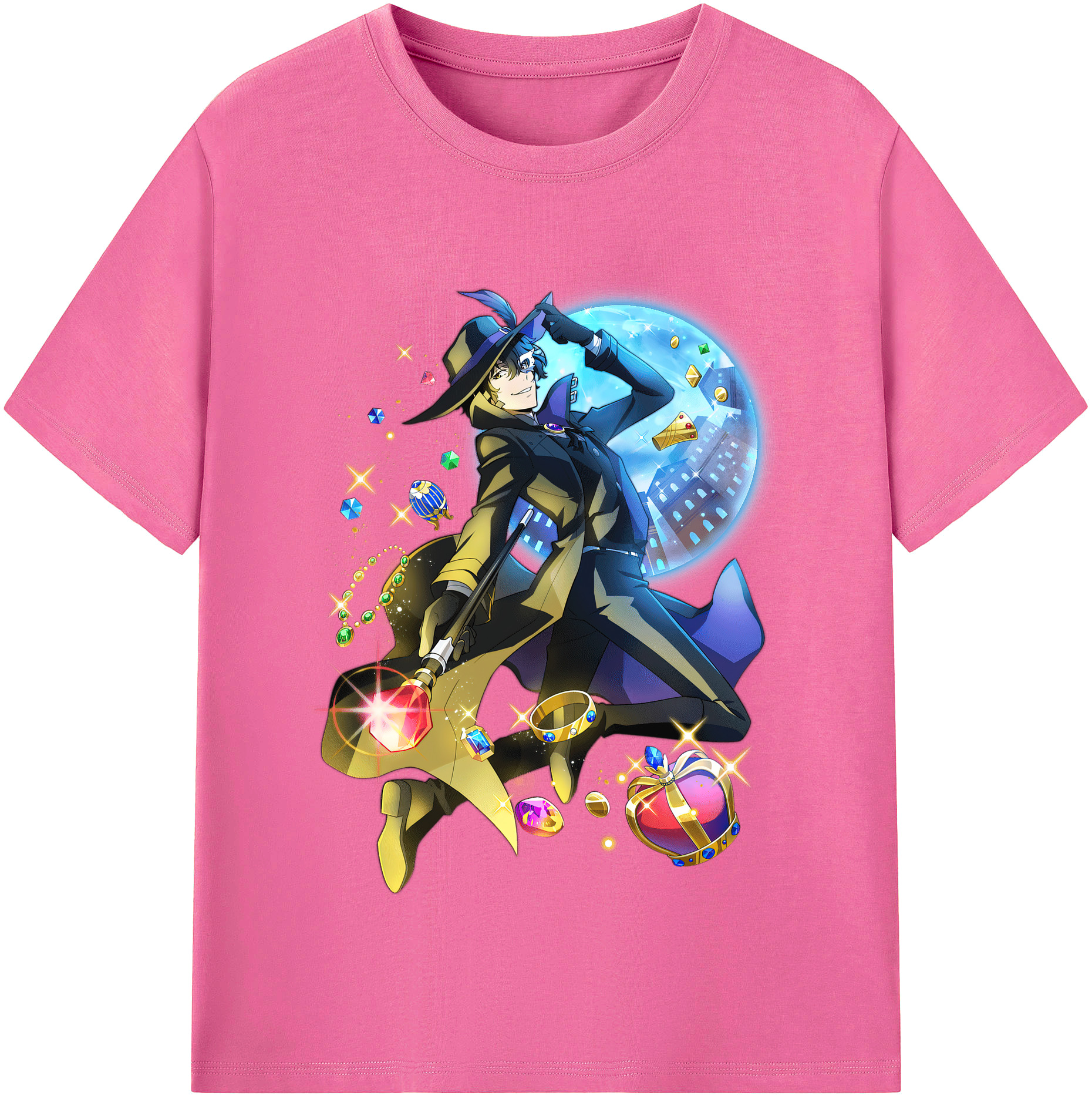 （画像用） 文豪ストレイドッグス Bungo Stray Dogs レディースカジュアルプリントTシャツ（綿100％）
